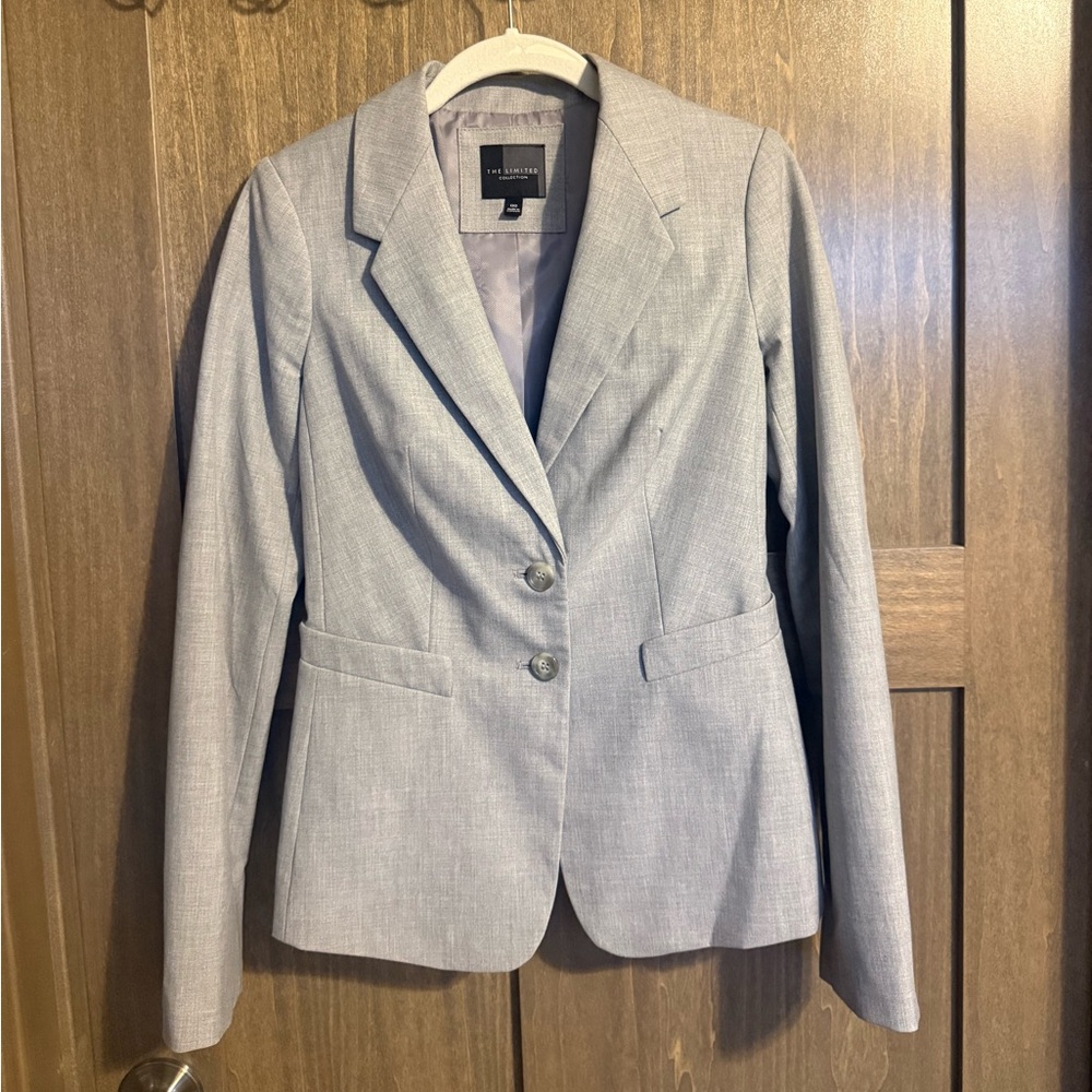 The Limited Light Gray Women's Blazer